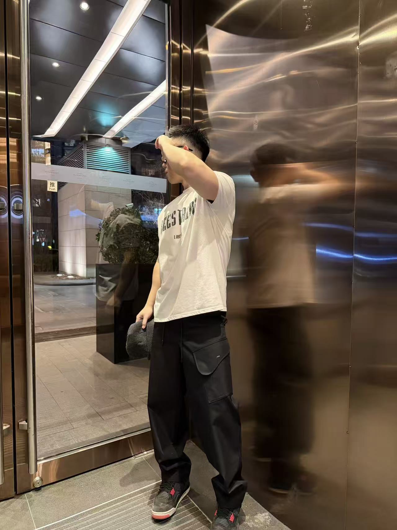 Dior Basic Clothing Cotton Black S-m