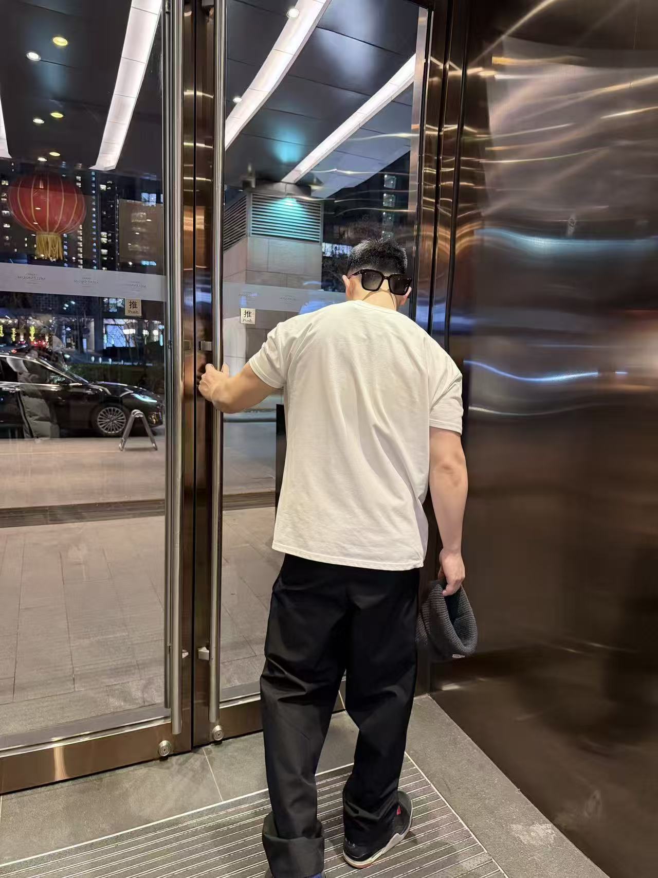 Dior Basic Clothing Cotton Black S-m