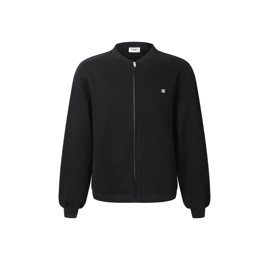Celine Jacket Cotton Black S-m-l-xl
