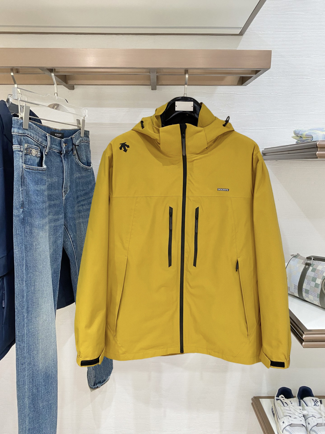 Descente Couple Down Jacket Goose Down L-xl