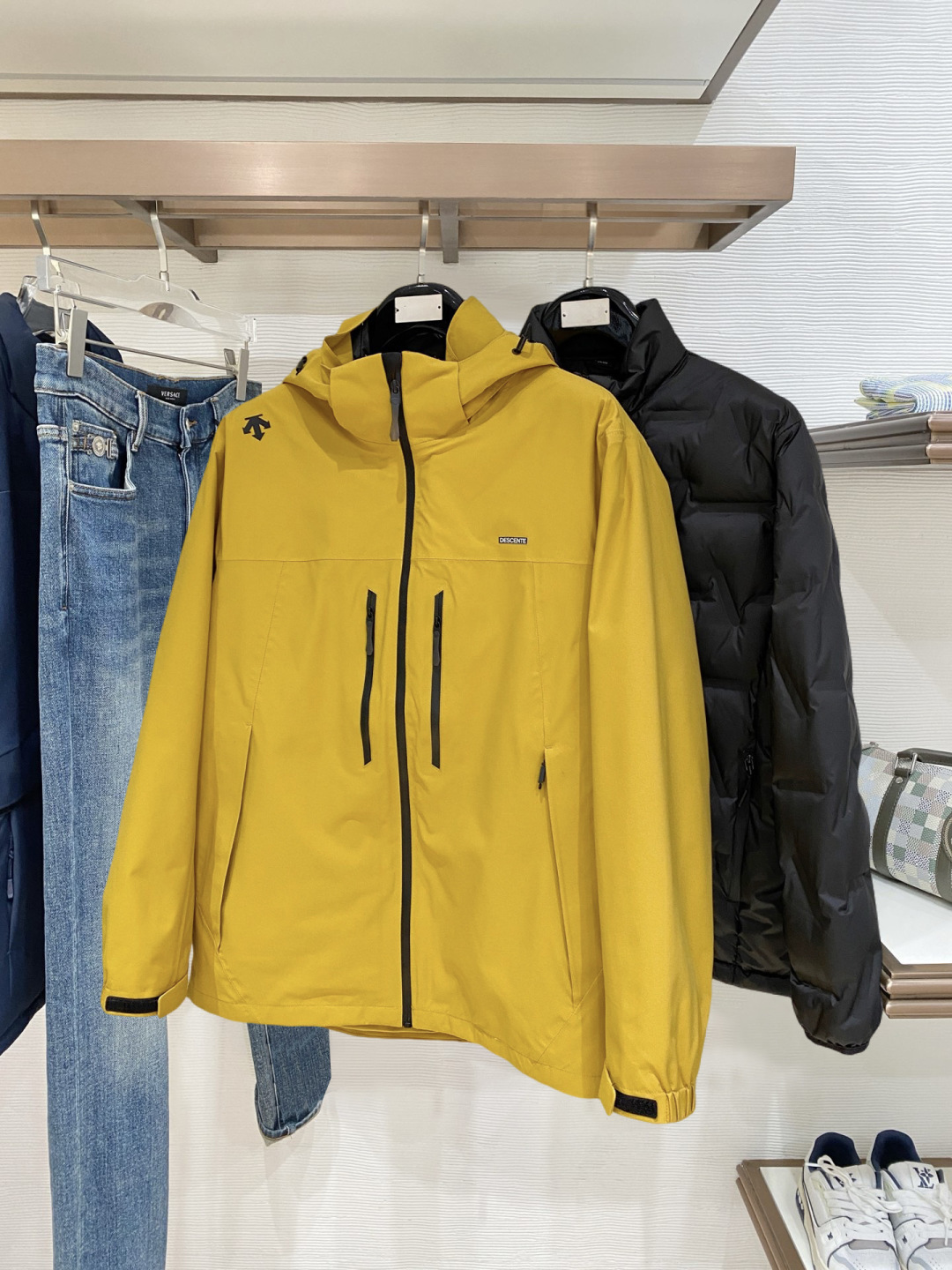 Descente Couple Down Jacket Goose Down L-xl