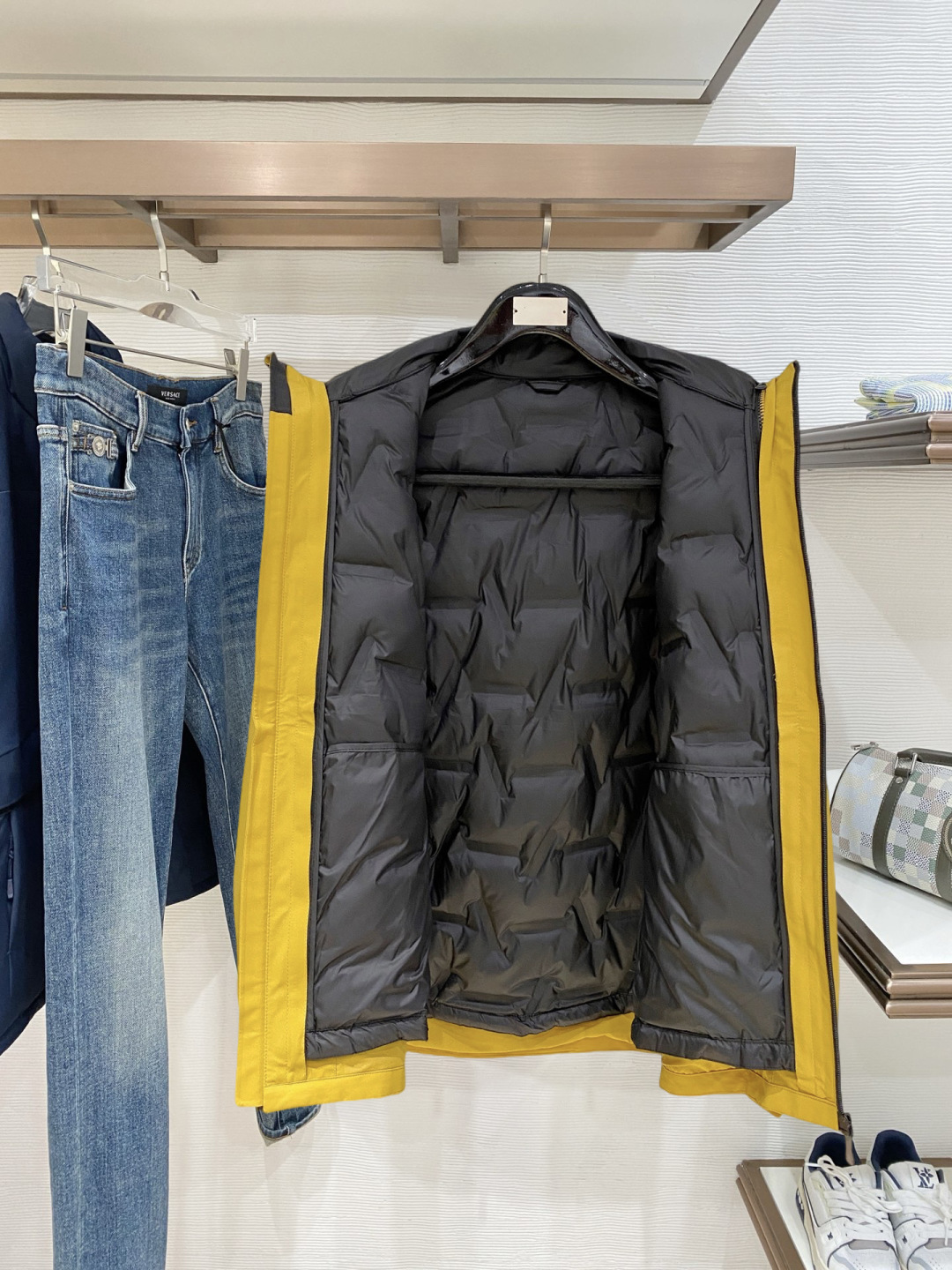 Descente Couple Down Jacket Goose Down L-xl