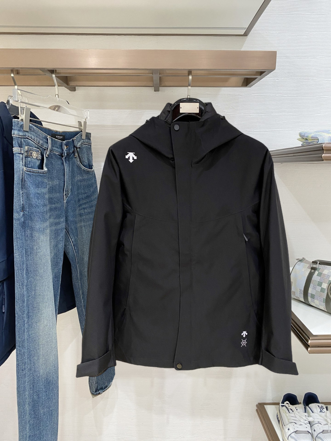 Descente Couple Down Jacket Goose Down L-xl