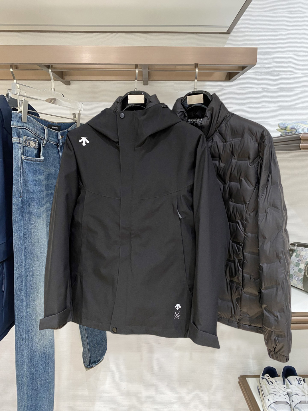 Descente Couple Down Jacket Goose Down L-xl