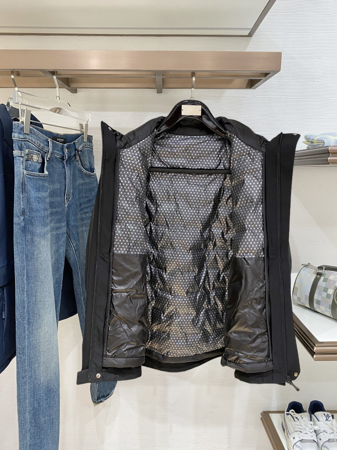 Descente Couple Down Jacket Goose Down L-xl