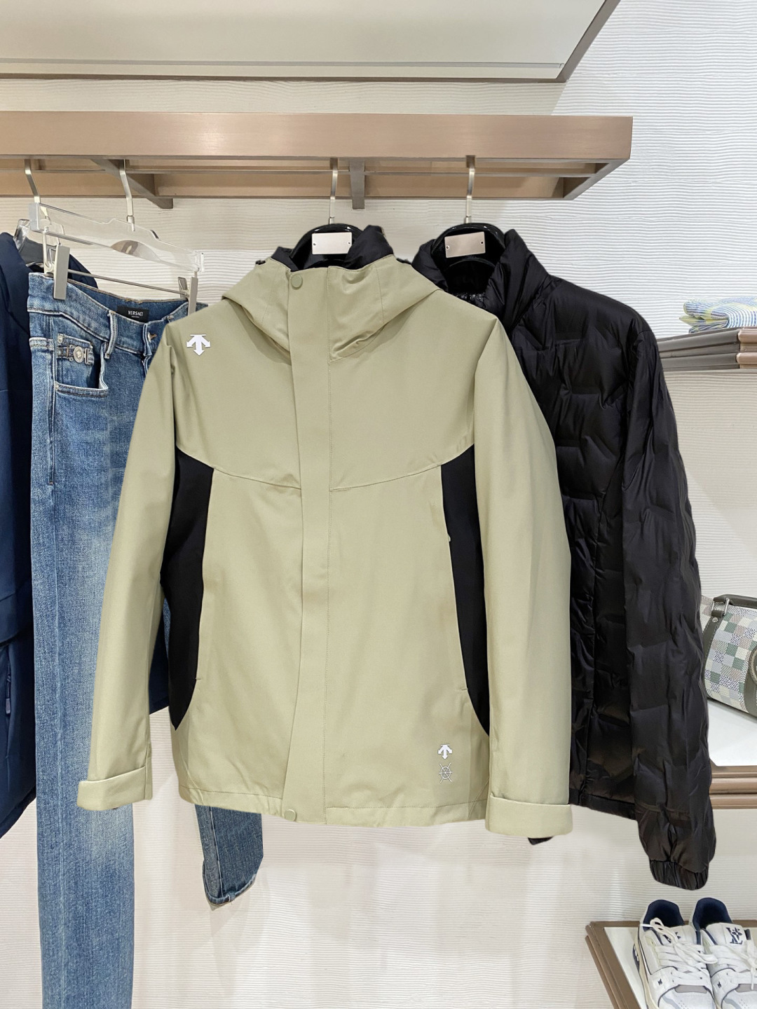 Descente Couple Down Jacket Goose Down L-xl