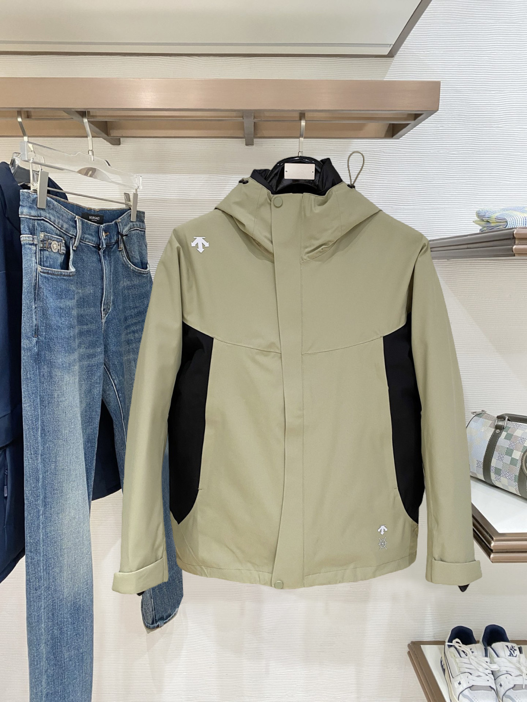 Descente Couple Down Jacket Goose Down L-xl