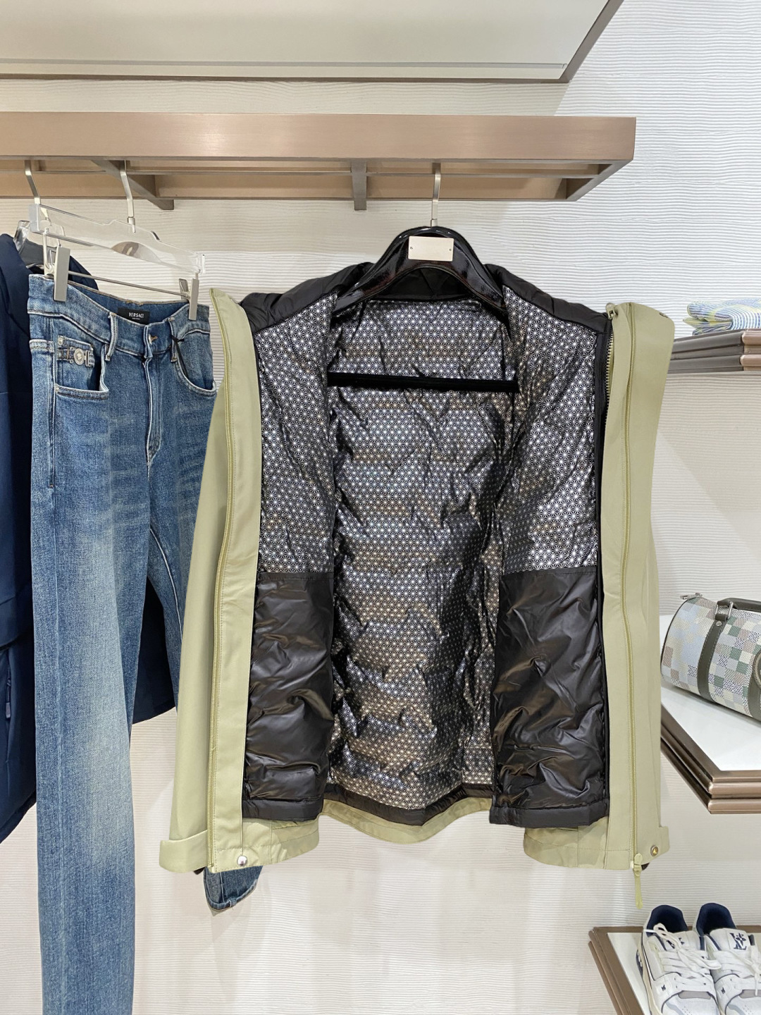 Descente Couple Down Jacket Goose Down L-xl