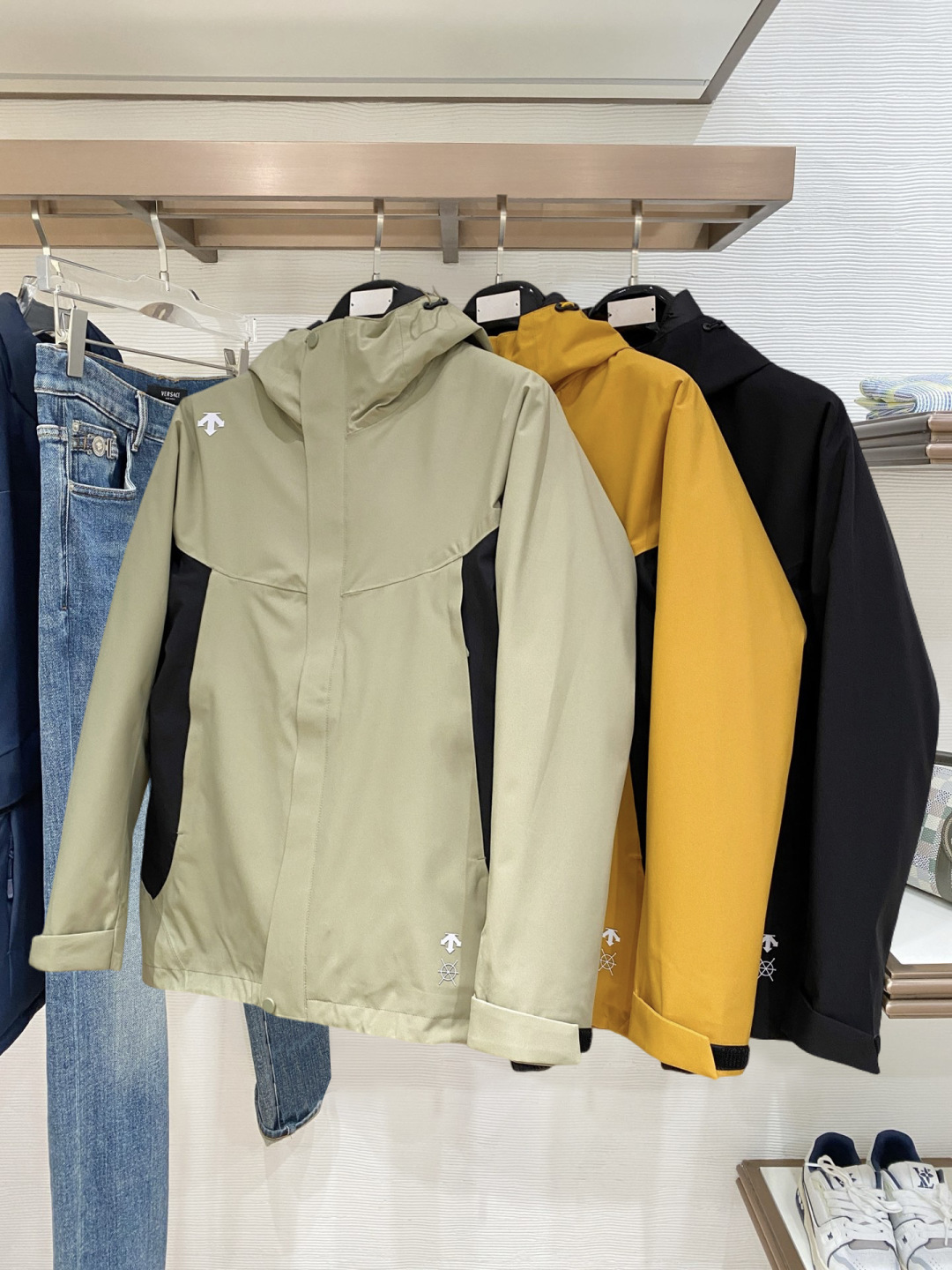 Descente Couple Down Jacket Goose Down L-xl