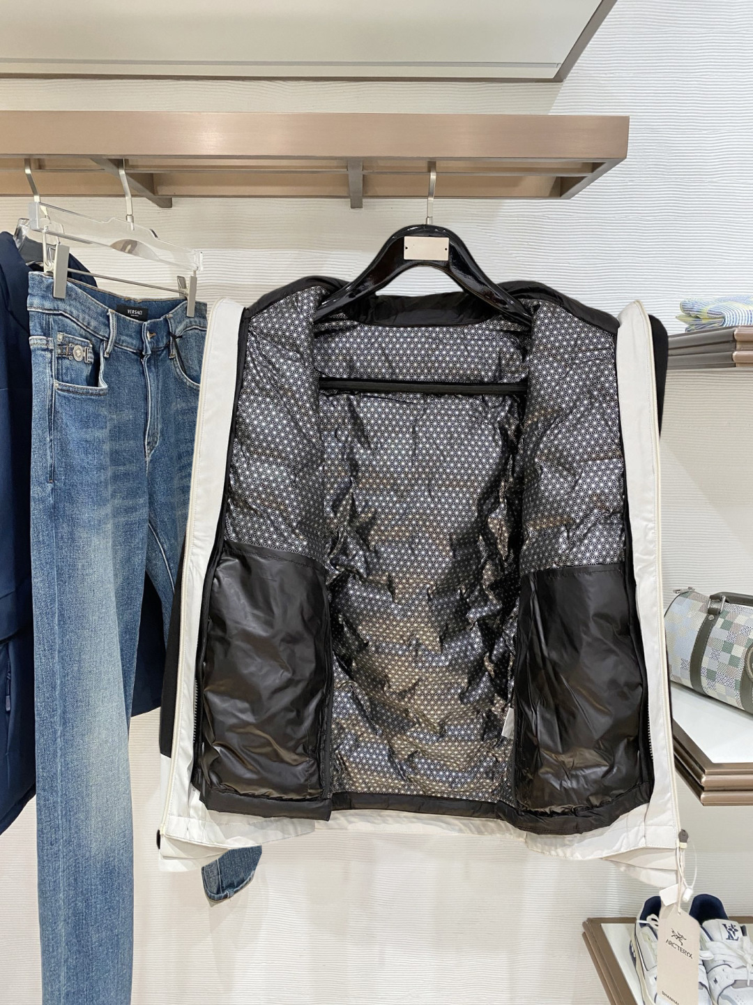 Arcteryx Couple Down Jacket Goose Down L-xl