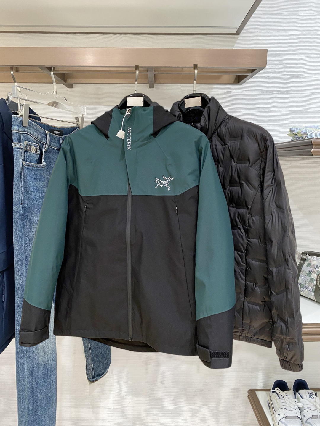 Arcteryx Couple Down Jacket Goose Down L-xl