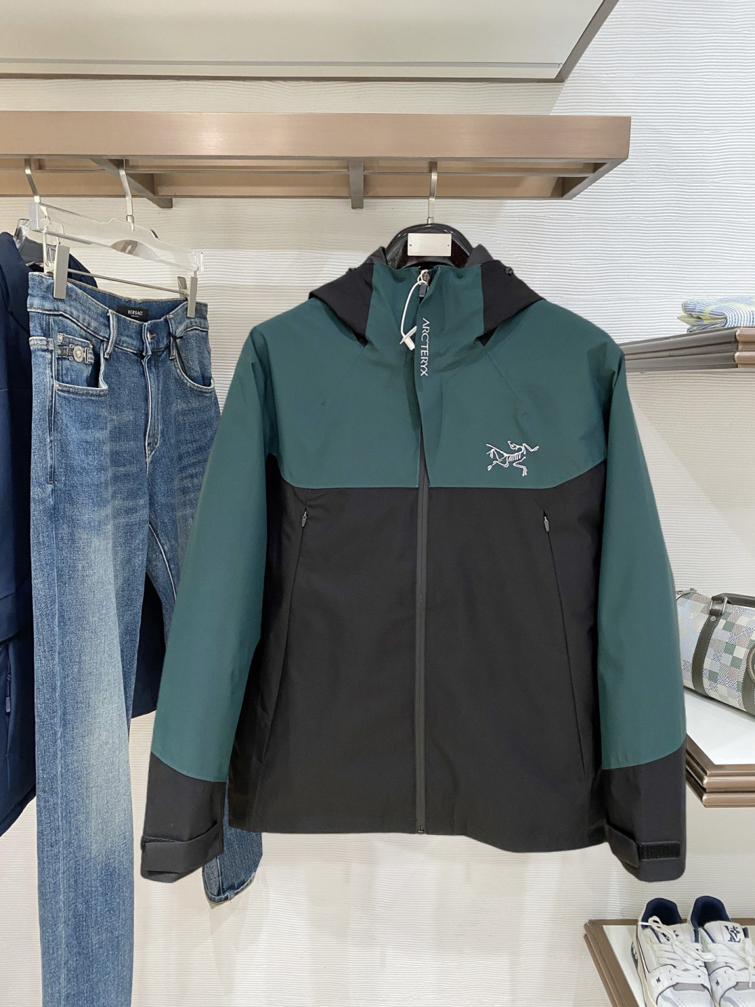 Arcteryx Couple Down Jacket Goose Down L-xl