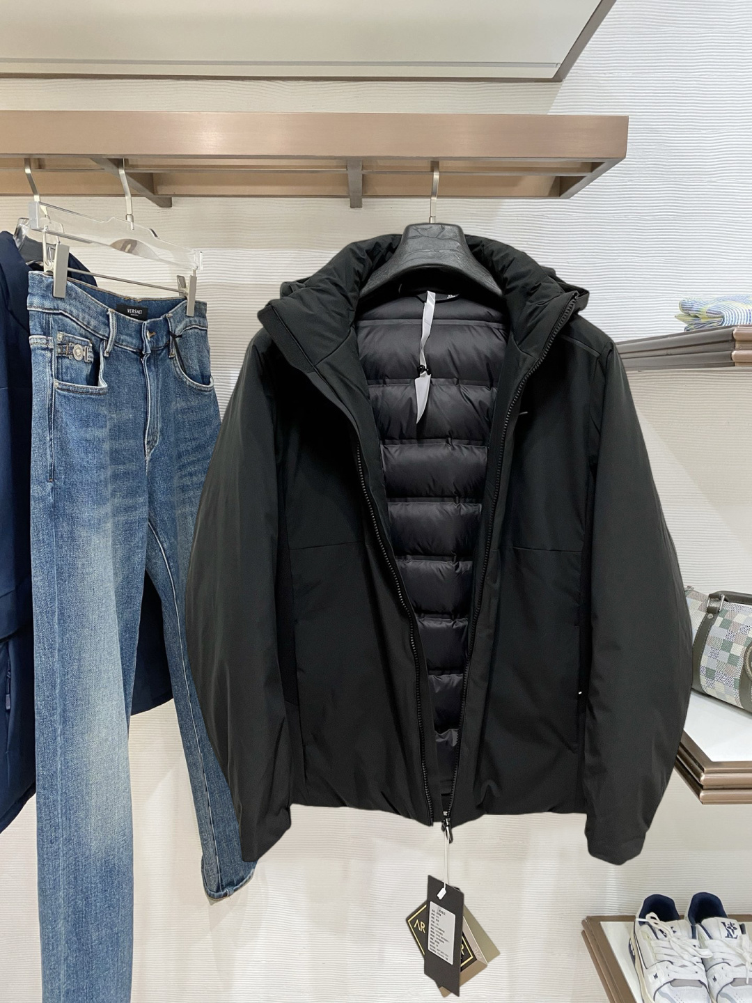 Arcteryx Couple Down Jacket Goose Down L-xl