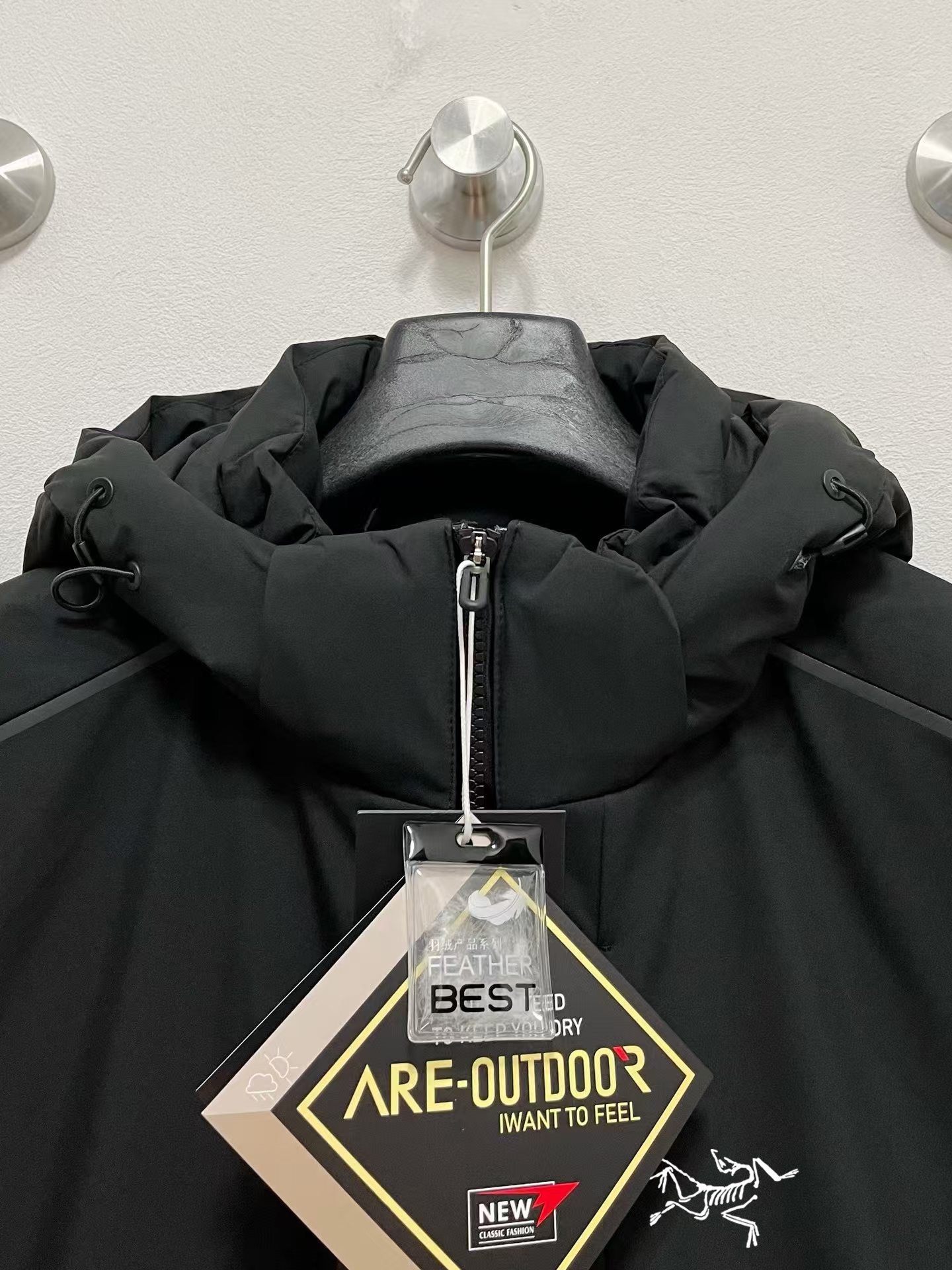 Arcteryx Couple Down Jacket Goose Down L-xl