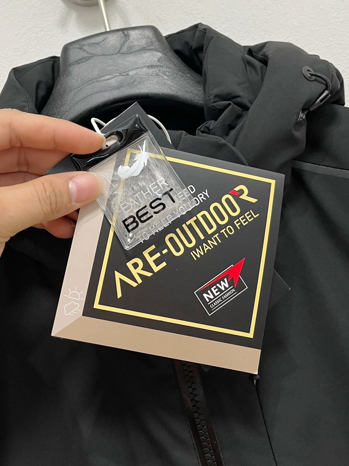 Arcteryx Couple Down Jacket Goose Down L-xl