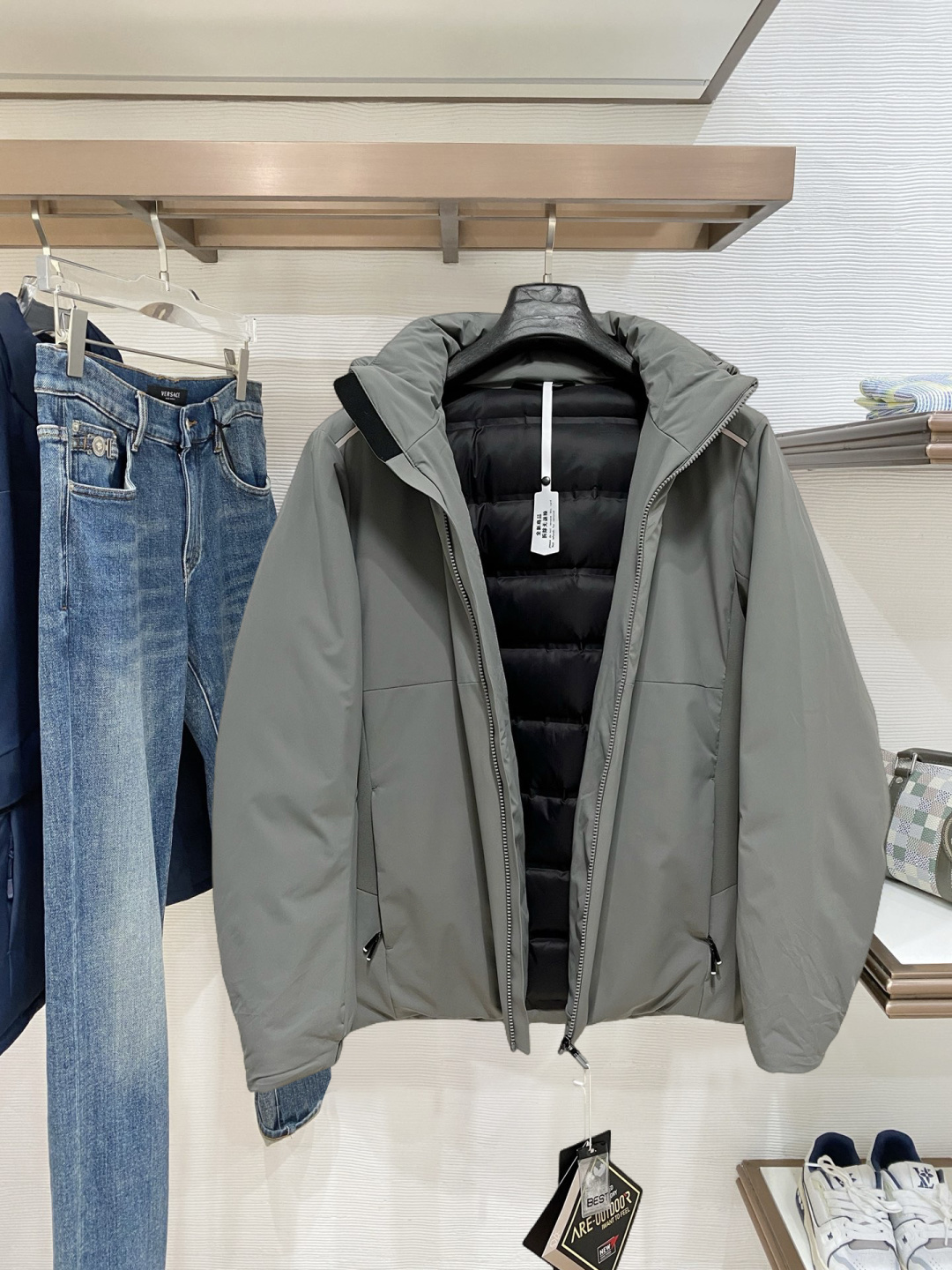 Arcteryx Couple Down Jacket Goose Down L-xl