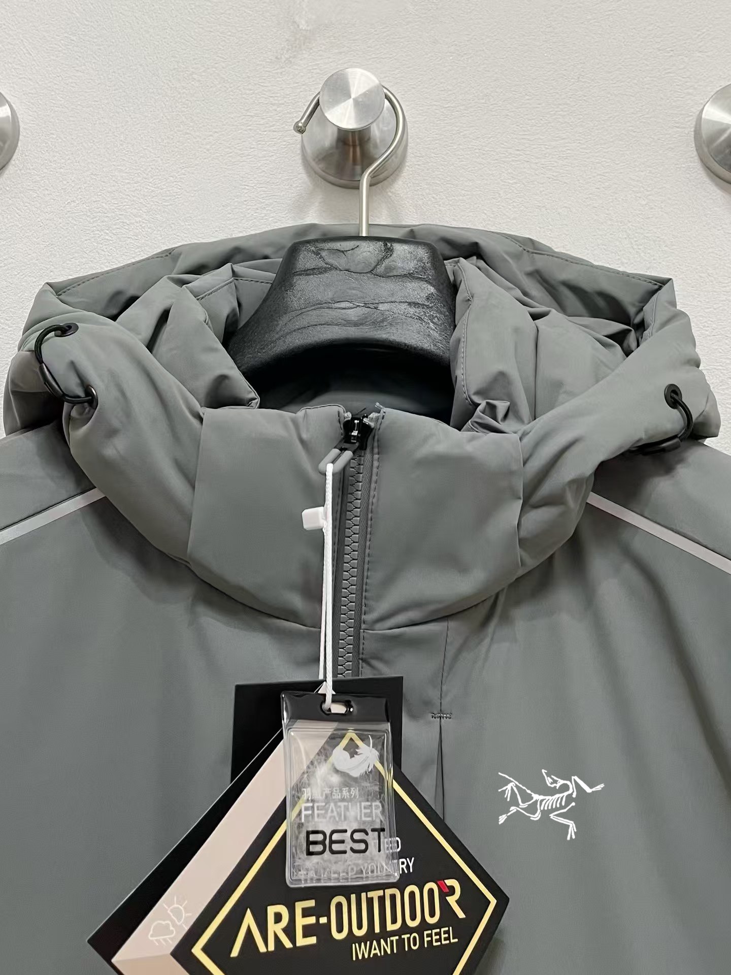 Arcteryx Couple Down Jacket Goose Down L-xl