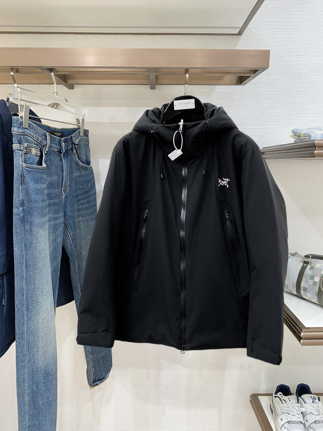 Arcteryx Couple Down Jacket Goose Down L-xl