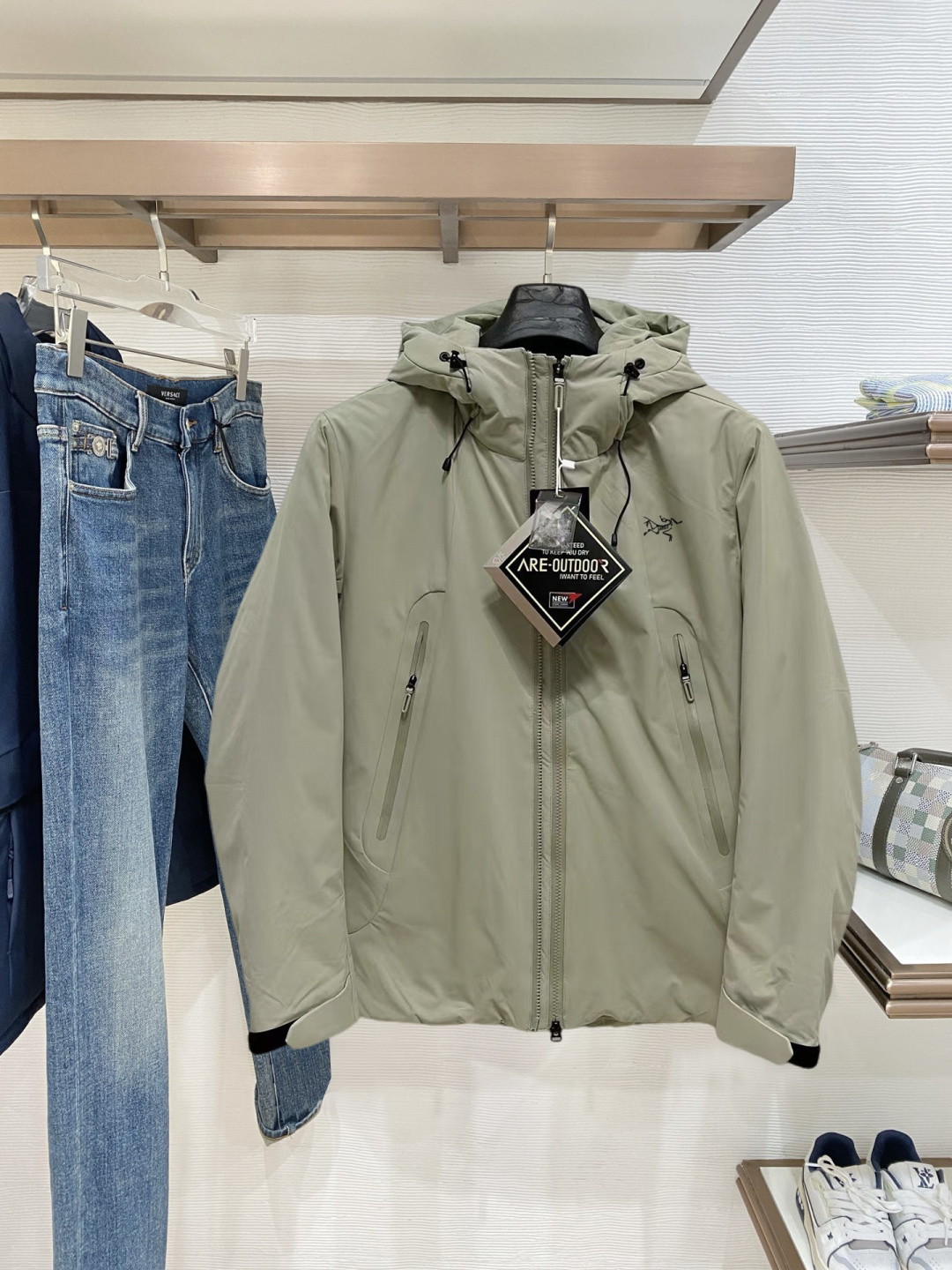 Arcteryx Couple Down Jacket Goose Down L-xl