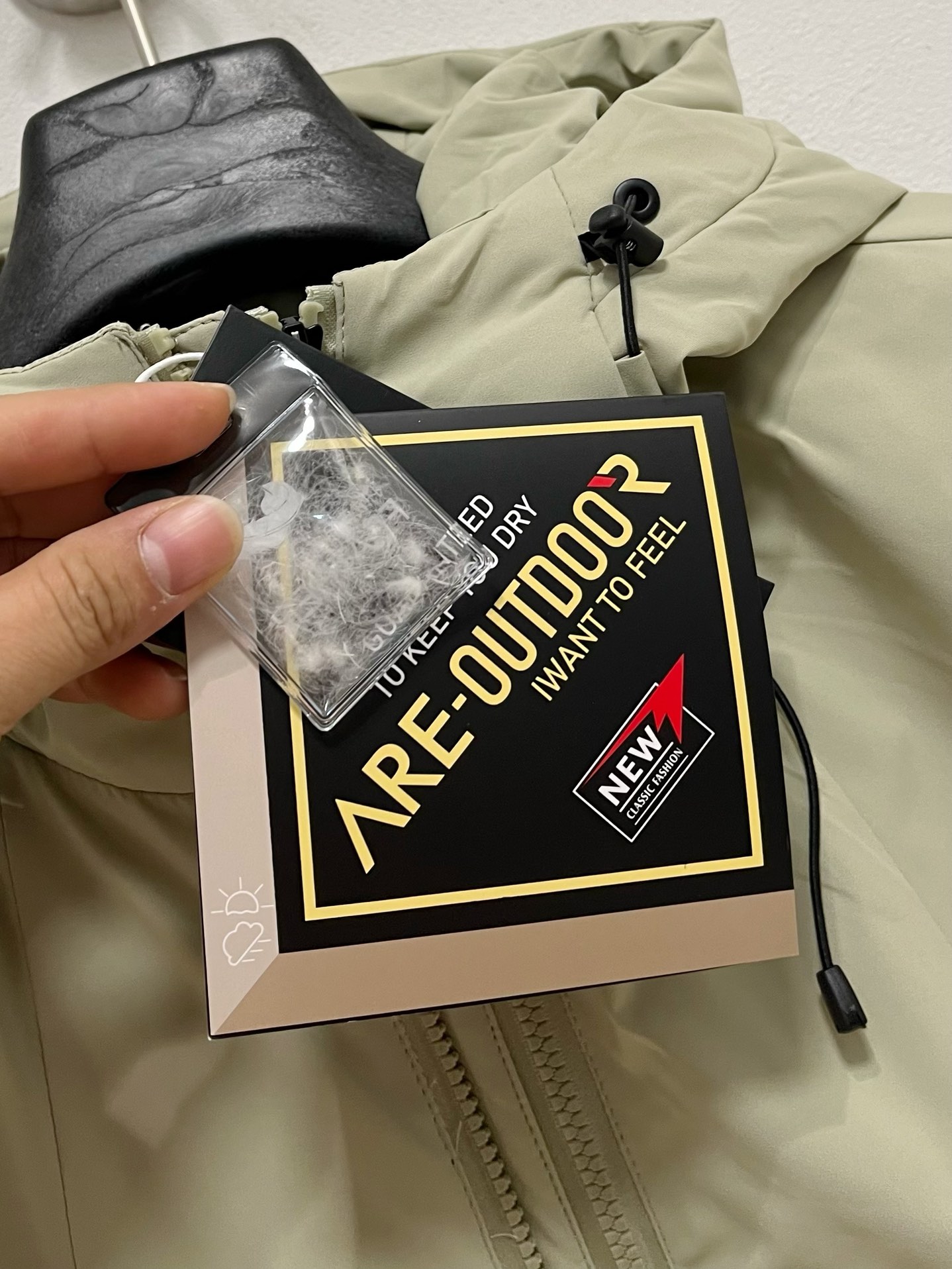 Arcteryx Couple Down Jacket Goose Down L-xl