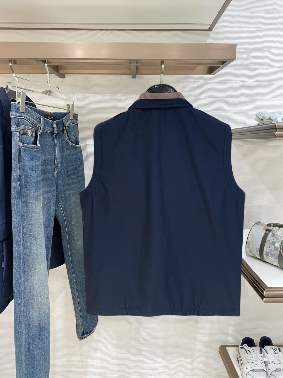 Loro Piana Vest Polyester Hooded S-m-l-xl