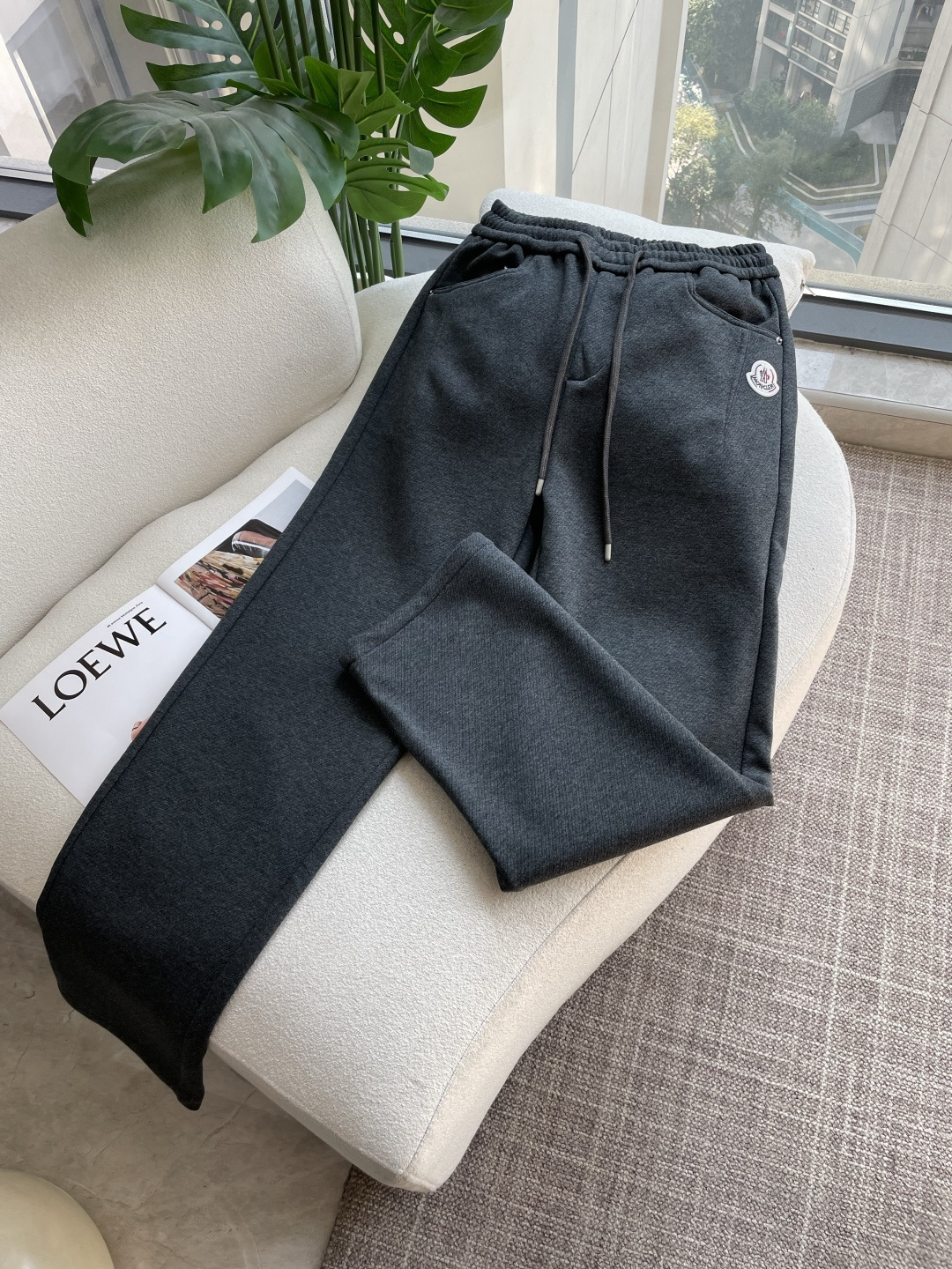 Moncler Male Basic Clothing Cotton Fleece Lined M-l