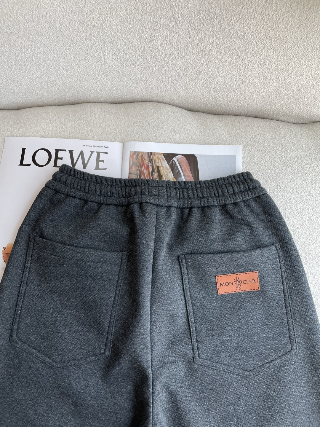 Moncler Male Basic Clothing Cotton Fleece Lined M-l