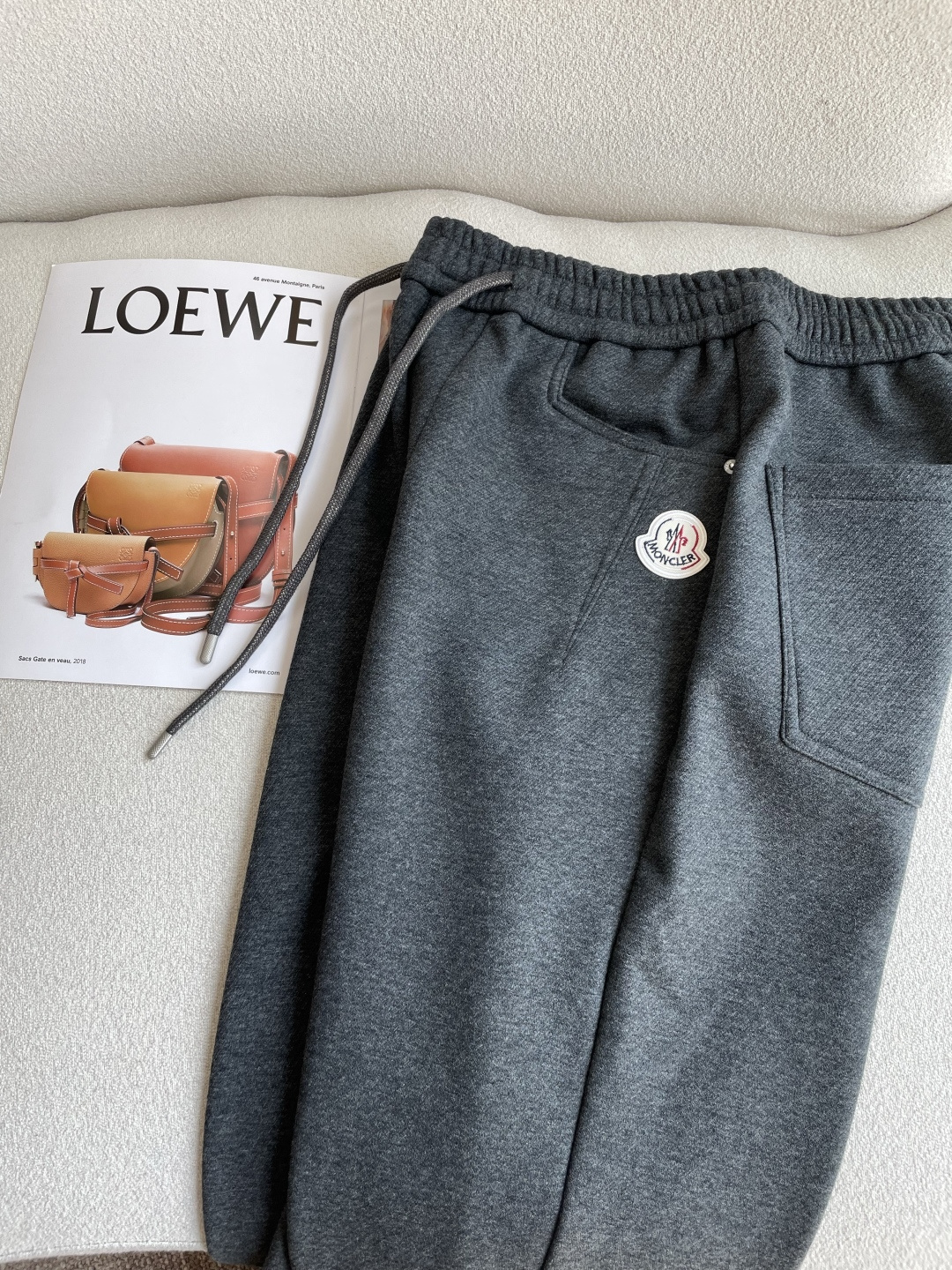 Moncler Male Basic Clothing Cotton Fleece Lined M-l