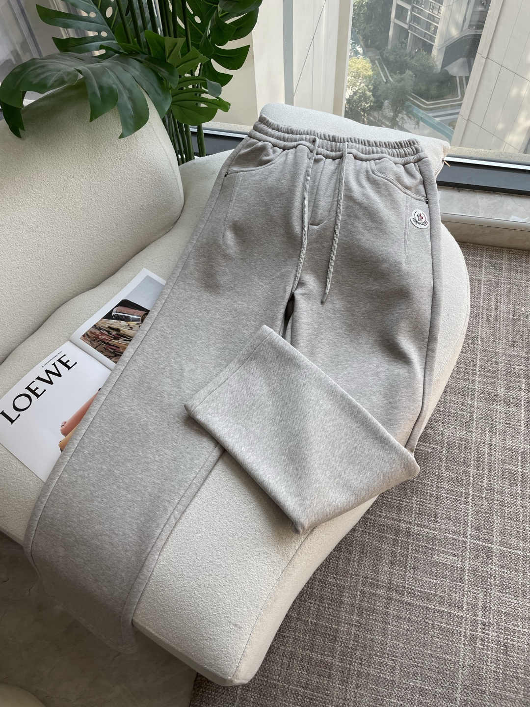 Moncler Male Basic Clothing Cotton Fleece Lined M-l