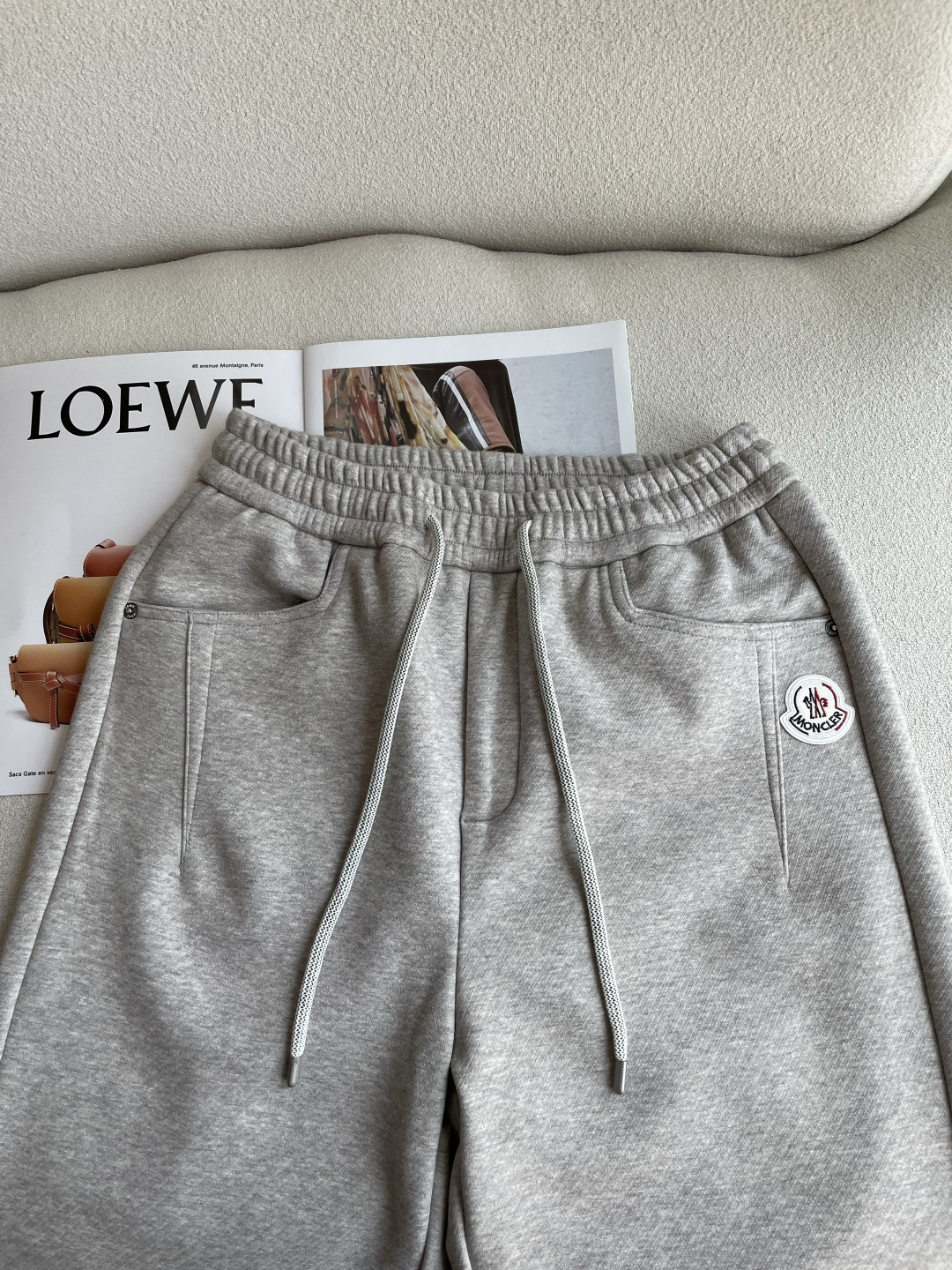 Moncler Male Basic Clothing Cotton Fleece Lined M-l