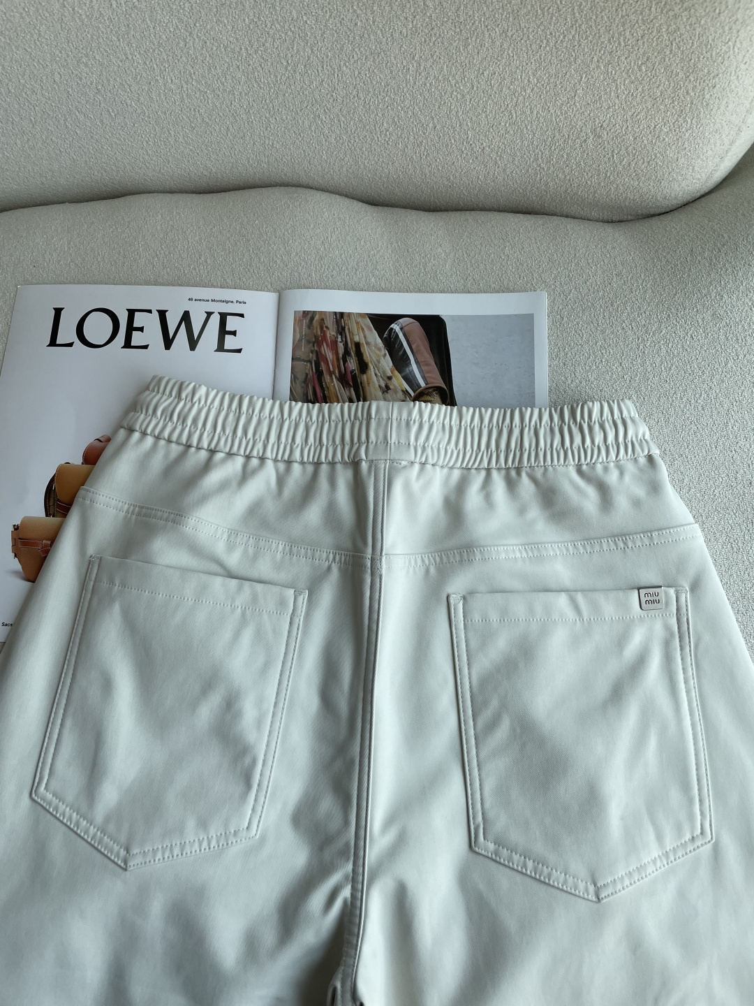 Miu Miu Male Basic Clothing Cotton Fleece Lined M