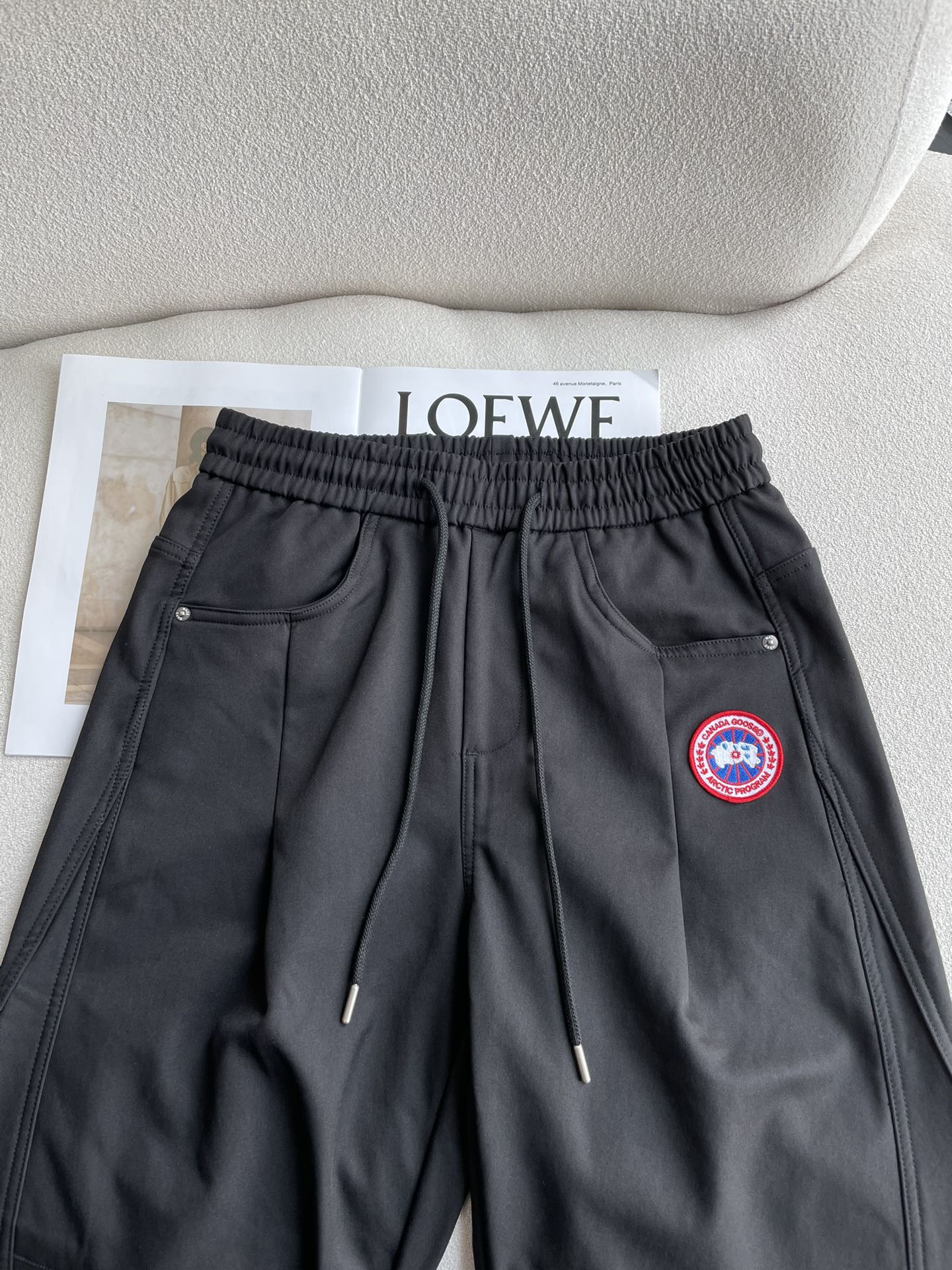 Canada Goose Male Basic Clothing Cotton Fleece Lined