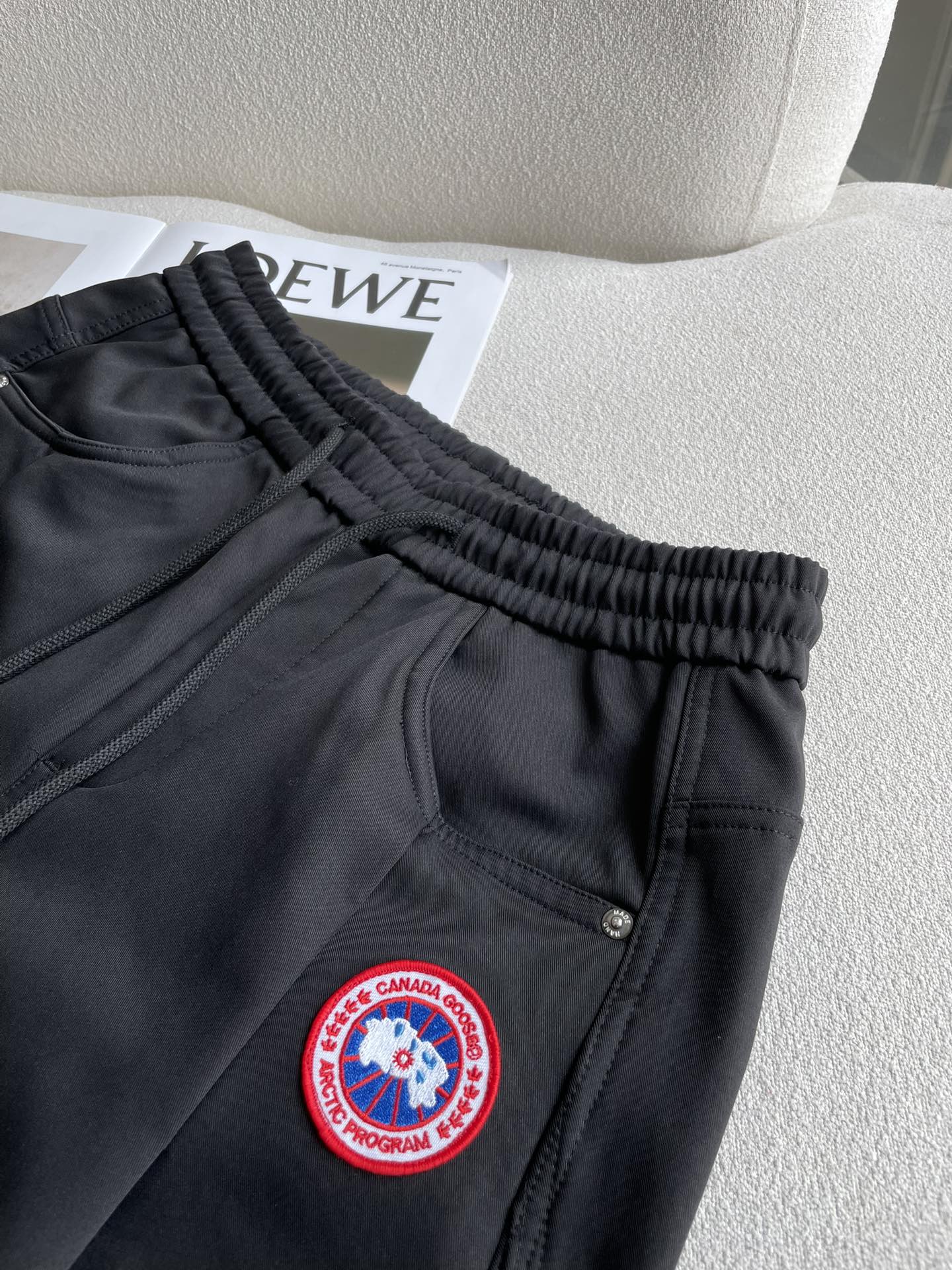 Canada Goose Male Basic Clothing Cotton Fleece Lined