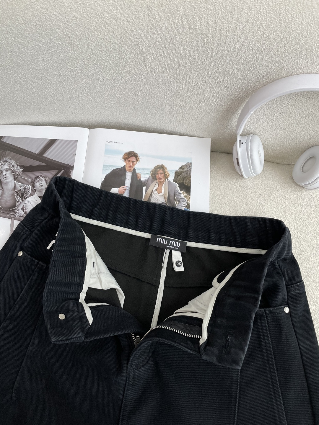 Miu Miu Male Basic Clothing Cotton Fleece Lined M-xxxl