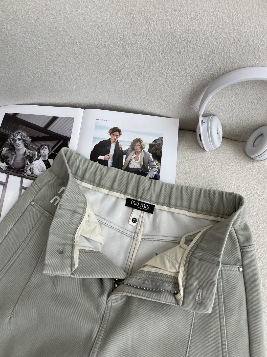 Miu Miu Male Basic Clothing Cotton Fleece Lined M-xxxl