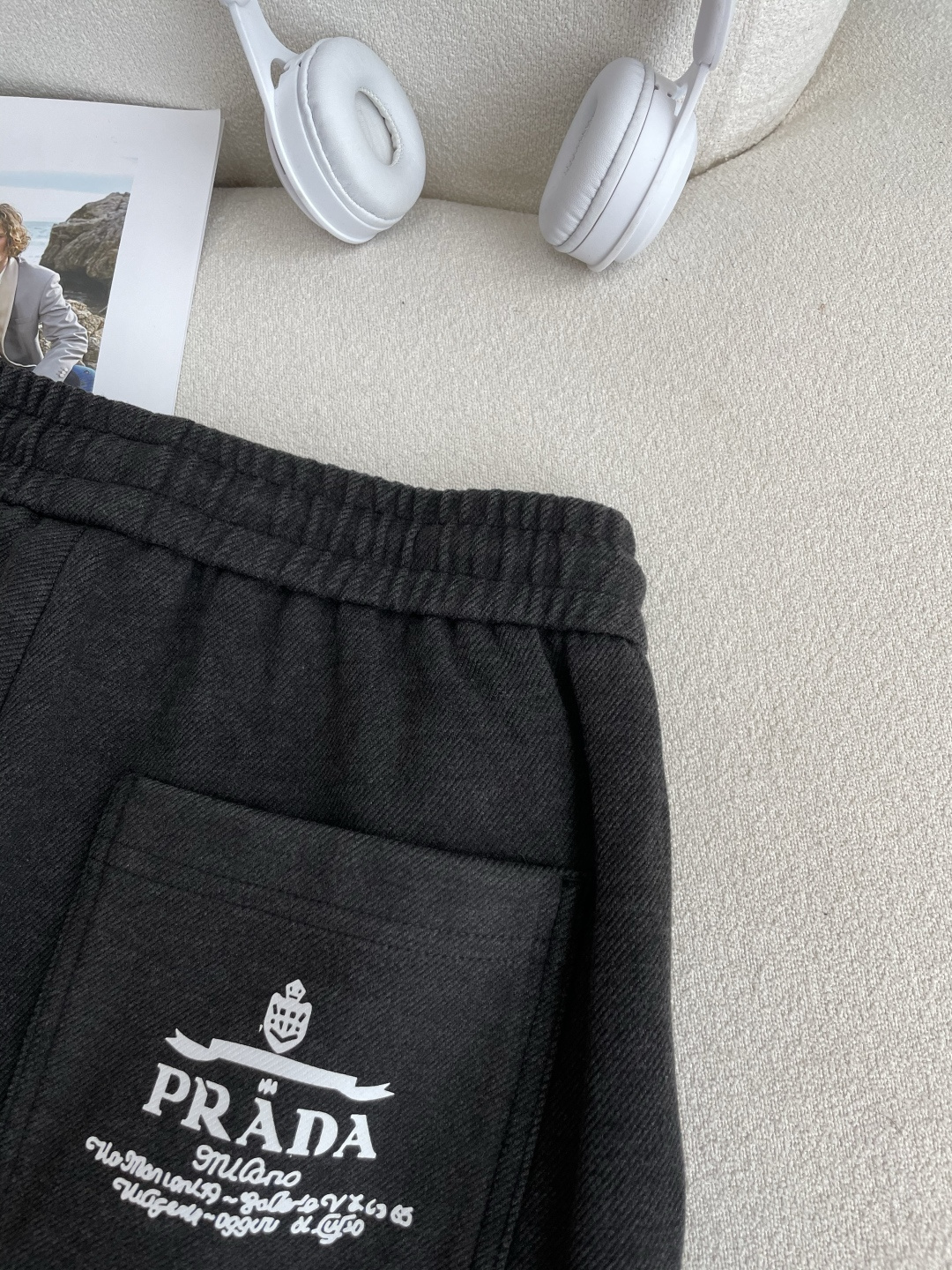 Prada Male Basic Clothing Cotton Fleece Lined M-xxxl