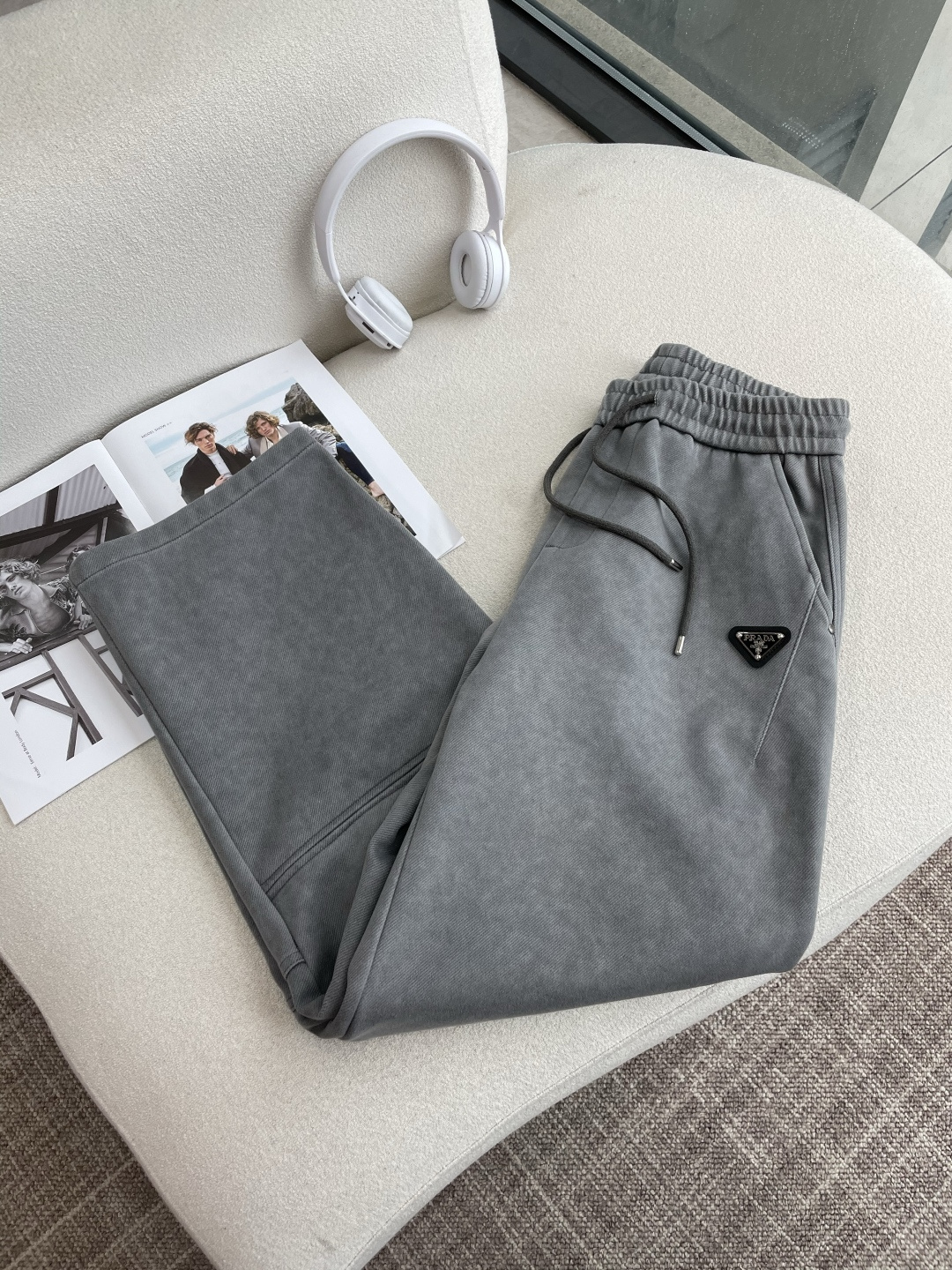 Prada Male Basic Clothing Cotton Fleece Lined M-xxxl