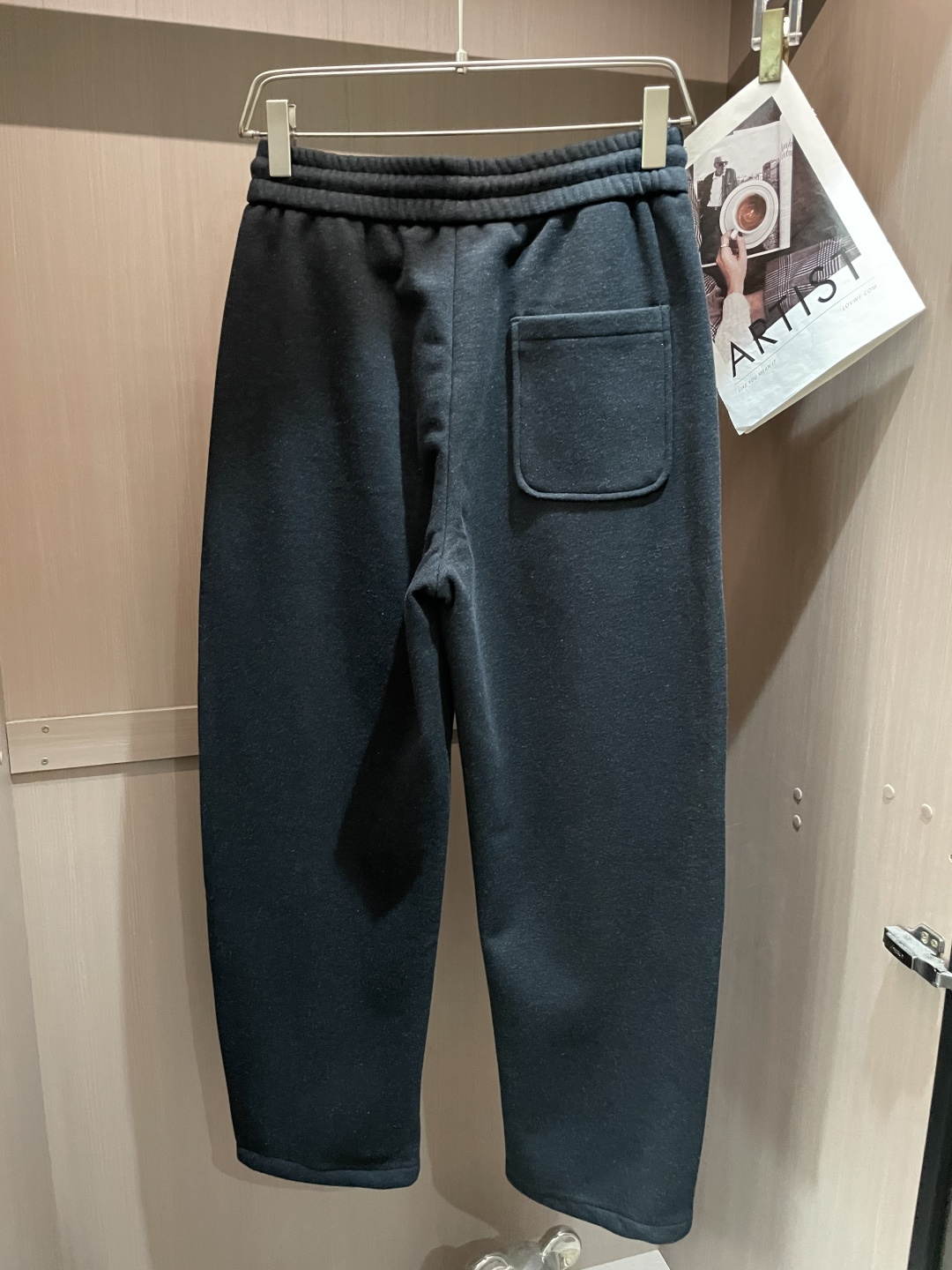 Saint Laurent Male Basic Clothing Cotton Fleece Lined M-xxxl