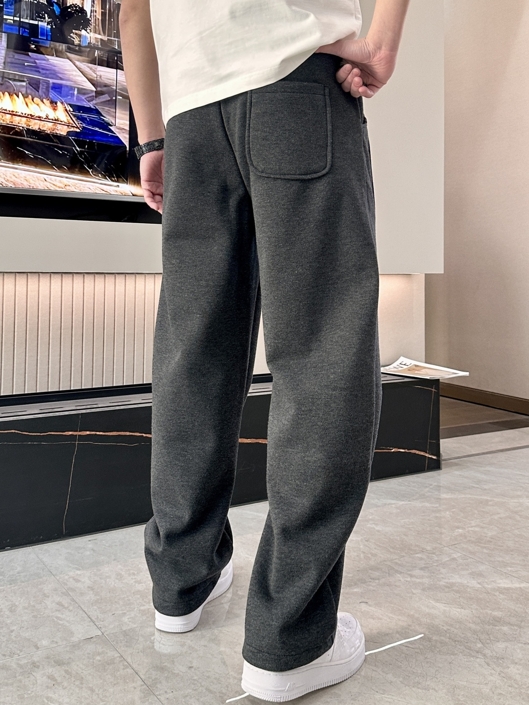 Saint Laurent Male Basic Clothing Cotton Fleece Lined M-xxxl