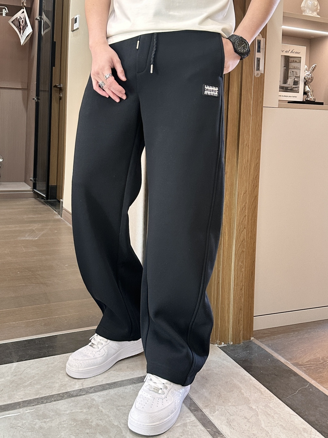 Miu Miu Male Basic Clothing Cotton Fleece Lined M-xxxl