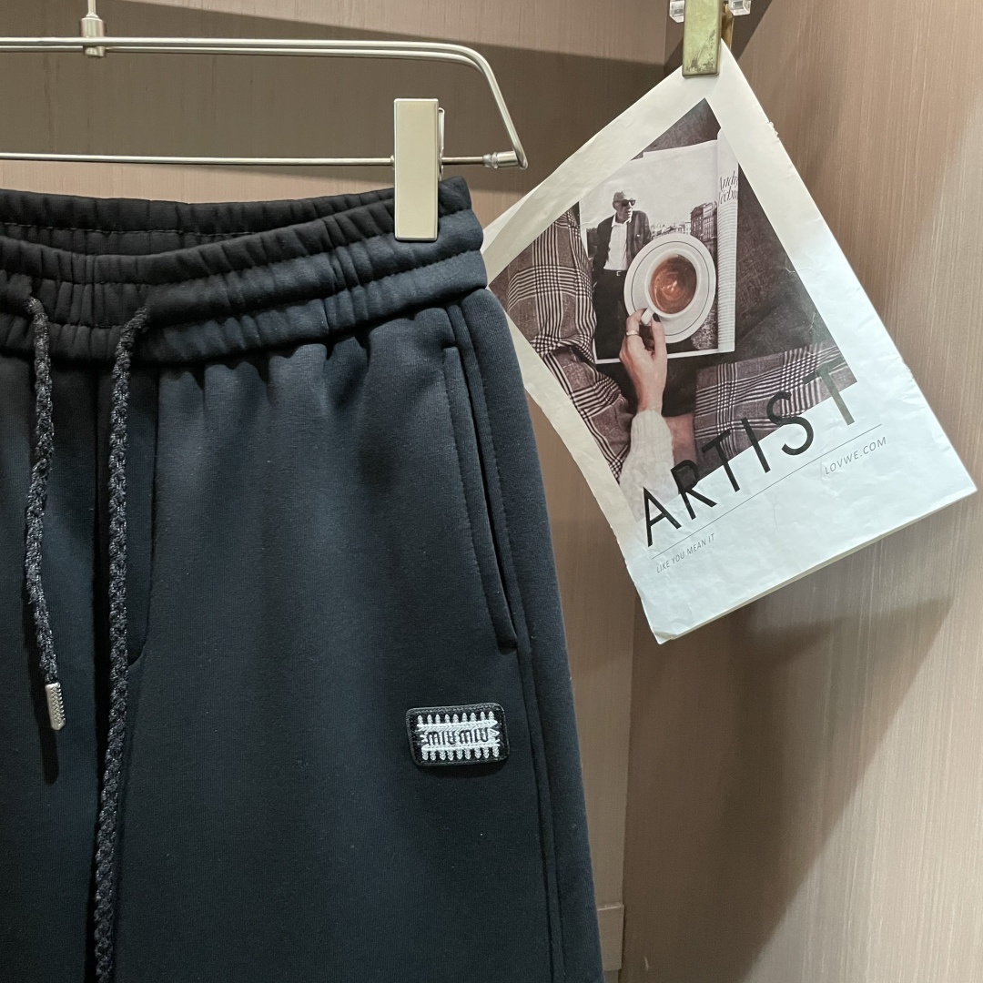 Miu Miu Male Basic Clothing Cotton Fleece Lined M-xxxl