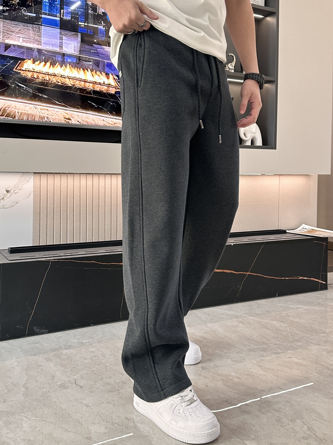 Miu Miu Male Basic Clothing Cotton Fleece Lined M-xxxl