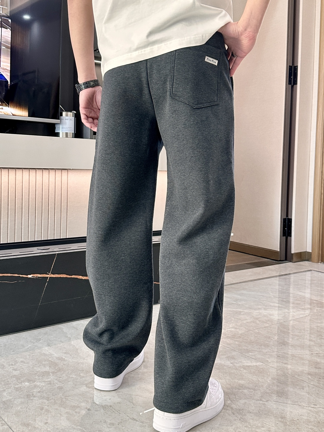 Miu Miu Male Basic Clothing Cotton Fleece Lined M-xxxl