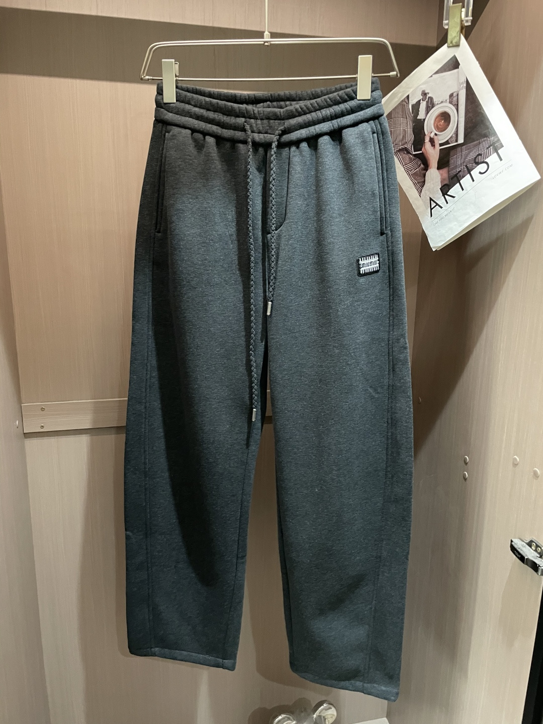 Miu Miu Male Basic Clothing Cotton Fleece Lined M-xxxl