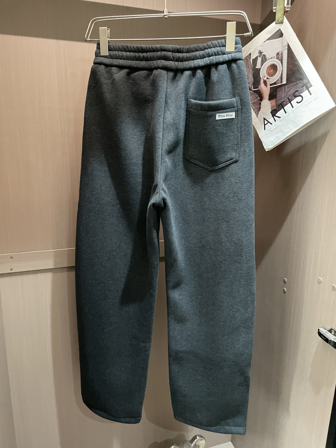 Miu Miu Male Basic Clothing Cotton Fleece Lined M-xxxl