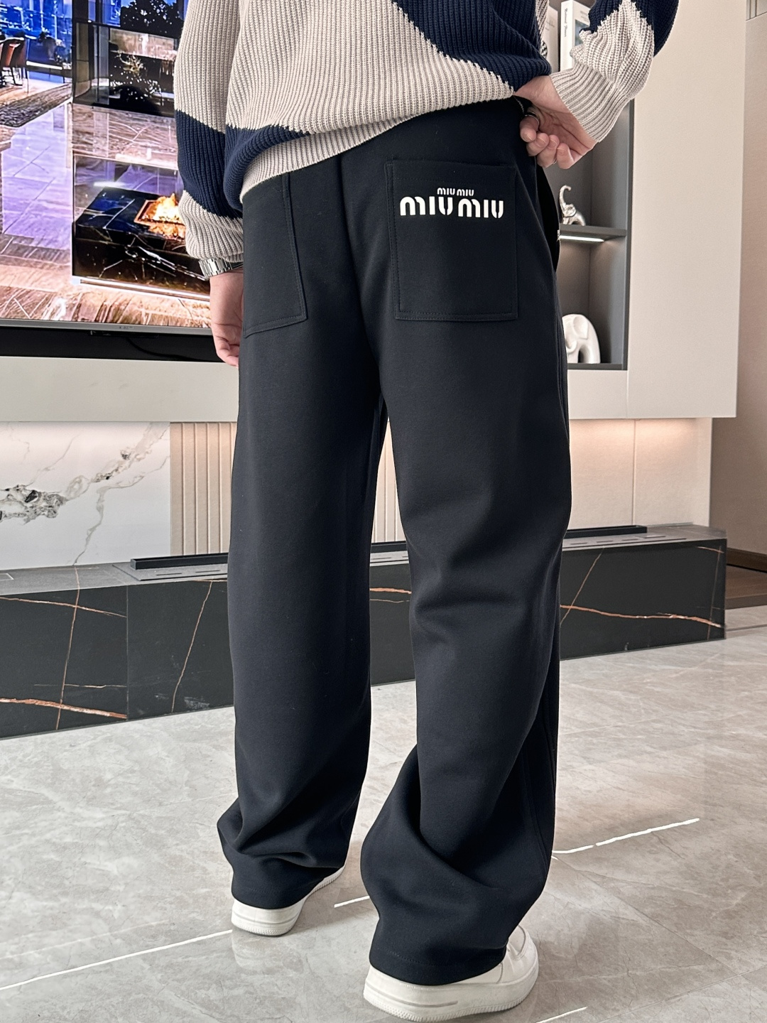 Miu Miu Male Basic Clothing Cotton Fleece Lined M-xxxl