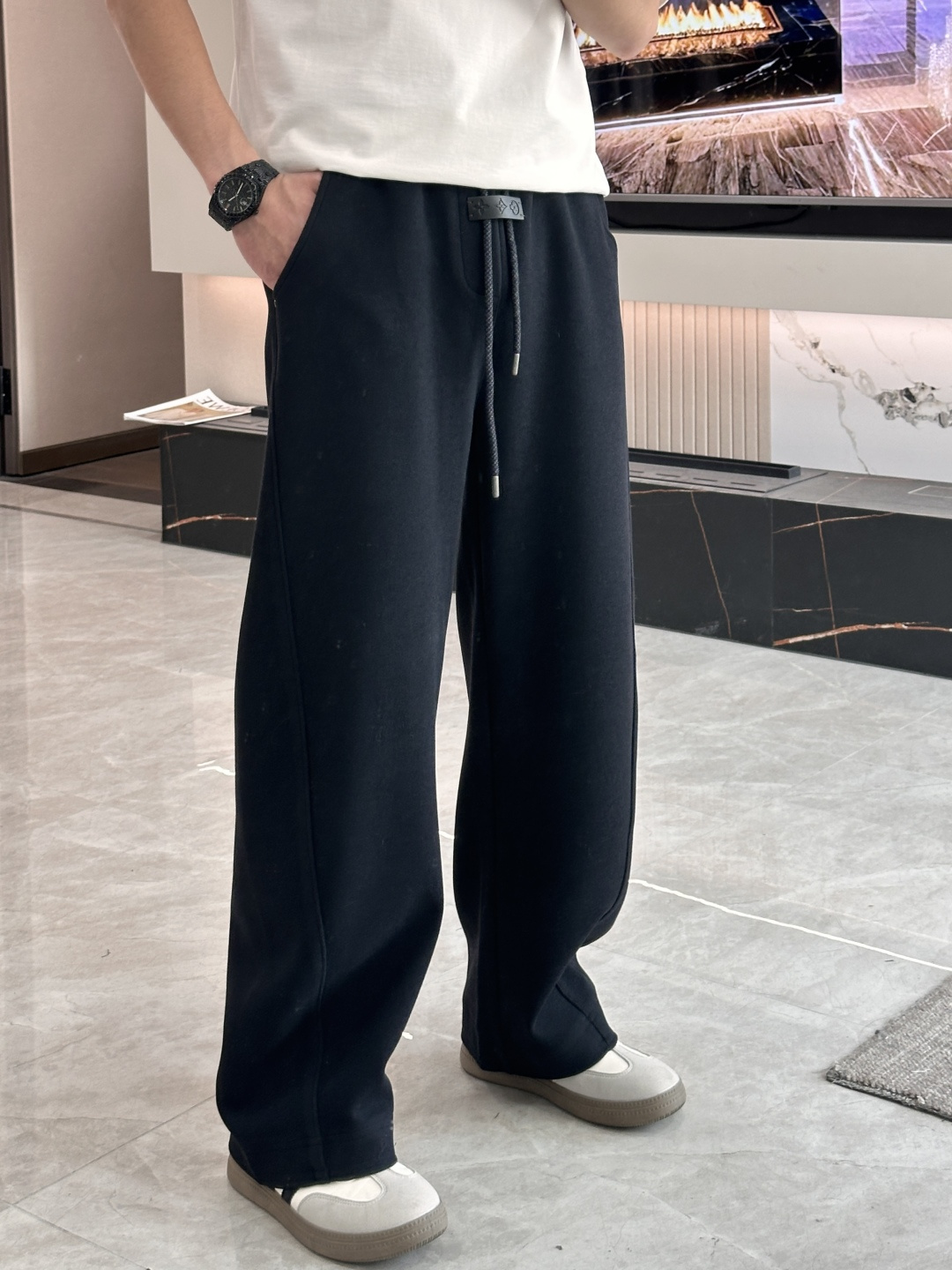 Louis Vuitton Male Sports Pants Cotton M-l-xxxl