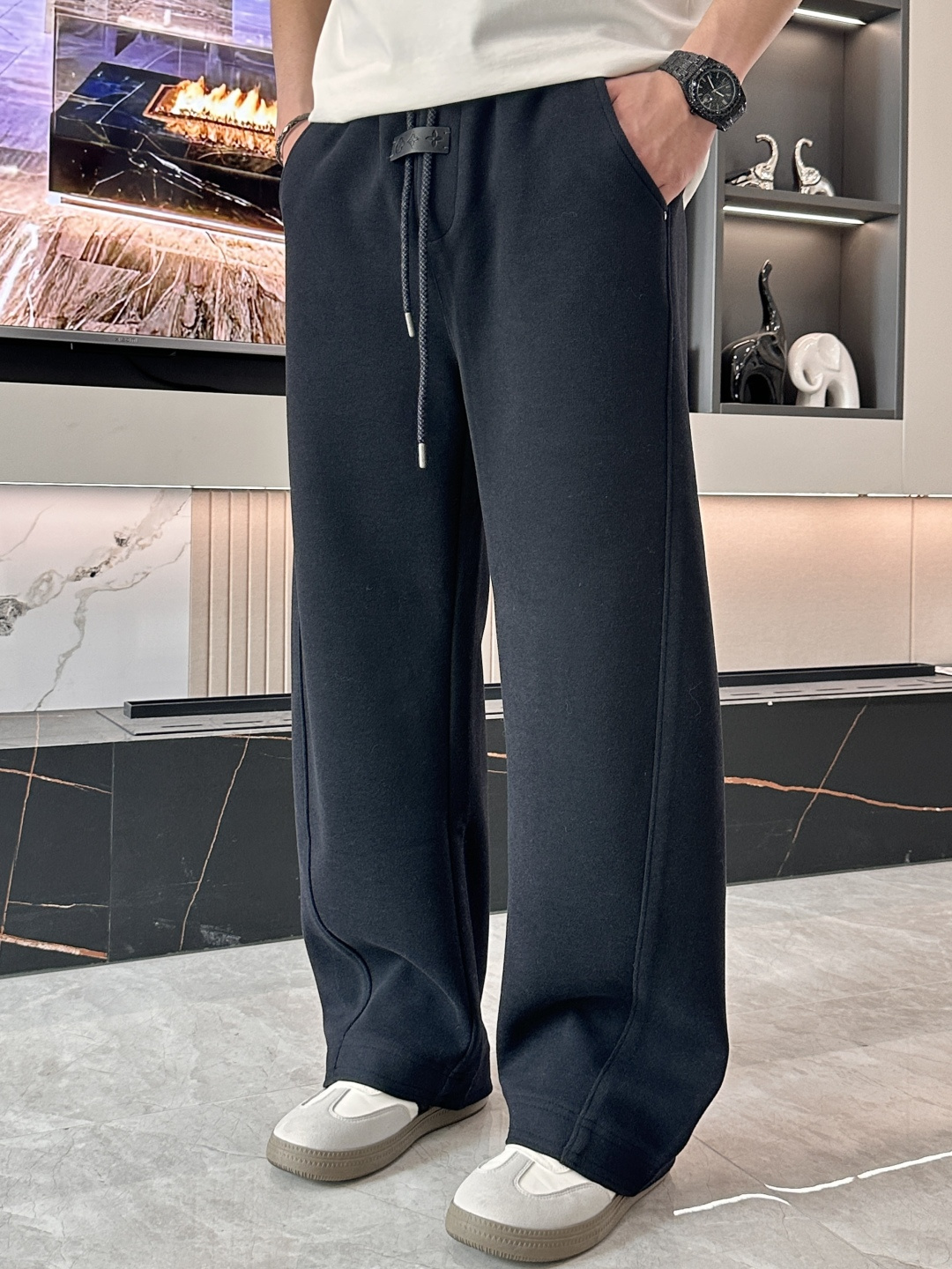 Louis Vuitton Male Sports Pants Cotton M-l-xxxl