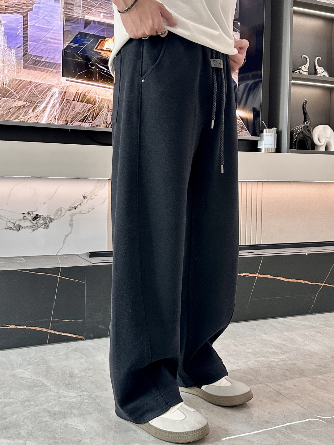 Louis Vuitton Male Sports Pants Cotton M-l-xxxl