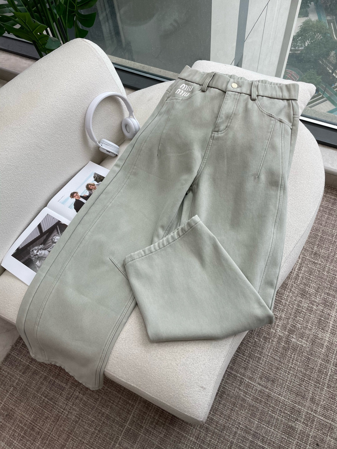 Miu Miu Male Basic Clothing Cotton Fleece Lined M